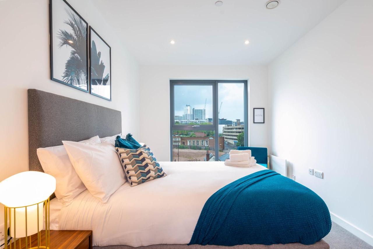 Luxe 1 Bedroom Comfy Apartment - City Centre Birmingham Bagian luar foto